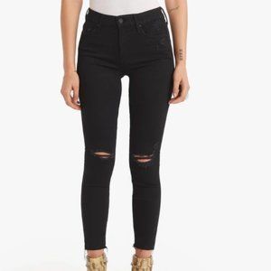 Mother The Looker Ankle Fray Jeans